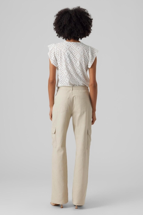 Vero Moda vmtassa sl frill top noos